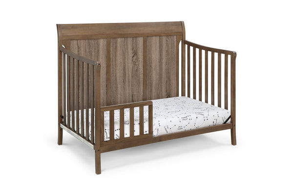 English Elm Shailee Convertible Sleigh Crib Solid Wood Nursery Piece Grows with Your Child B022P204838