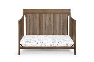 English Elm Shailee Convertible Sleigh Crib Solid Wood Nursery Piece Grows with Your Child B022P204838