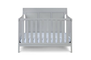 English Elm Shailee Convertible Sleigh Crib Solid Wood Nursery Piece Grows with Your Child Grey B022P204839