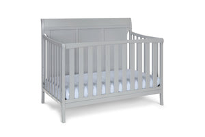 English Elm Shailee Convertible Sleigh Crib Solid Wood Nursery Piece Grows with Your Child Grey B022P204839
