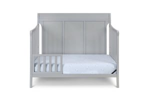 English Elm Shailee Convertible Sleigh Crib Solid Wood Nursery Piece Grows with Your Child Grey B022P204839
