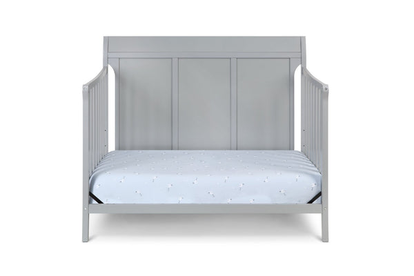 English Elm Shailee Convertible Sleigh Crib Solid Wood Nursery Piece Grows with Your Child Grey B022P204839