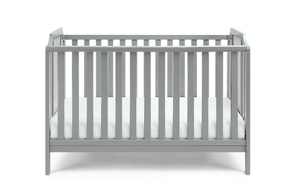 English Elm Brees Island Convertible Crib Belgrave Curves Dual Tone Veneer Nursery Centerpiece Grey B022P204861