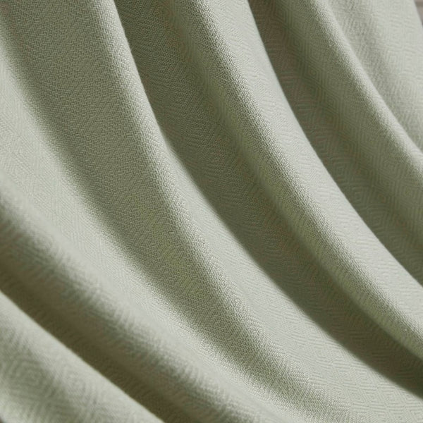 English Elm 1-Piece King Rayon Cotton Blanket Diamond Jacquard Weave Breathable Bamboo Blend Throw B035P437480