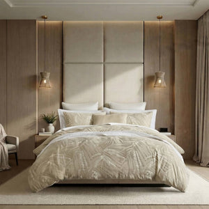 English Elm 3 Piece King Cotton Gauze Duvet Set Stone Washed Breathable Bohemian Bedding Linen B035P529074