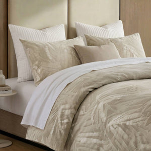 English Elm 3 Piece King Cotton Gauze Duvet Set Stone Washed Breathable Bohemian Bedding Linen B035P529074