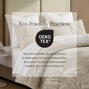English Elm 3 Piece King Cotton Gauze Duvet Set Stone Washed Breathable Bohemian Bedding Linen B035P529074
