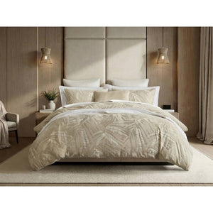 English Elm 3 Piece King Cotton Gauze Duvet Set Stone Washed Breathable Bohemian Bedding Linen B035P529074