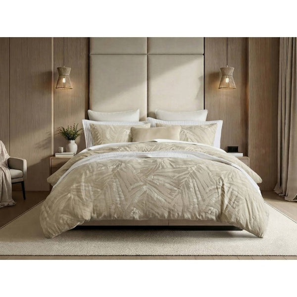 English Elm 3 Piece King Cotton Gauze Duvet Set Stone Washed Breathable Bohemian Bedding Linen B035P529074