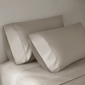 English Elm 5 Piece Split King Supima Cotton Sheet Set 500 Thread Count Sateen Adjustable Bed B035P529100