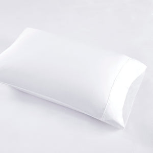 English Elm 4 Piece Cal King Sateen Sheet Set with Smart Temperature Regulation and Peached Finish B035P529107