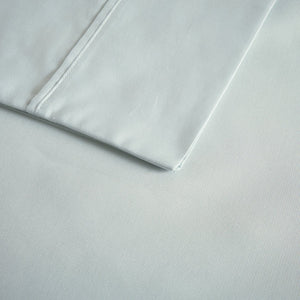 English Elm 4 Piece Cooling Sateen Sheet Set with Peached Finish for Hot Sleepers Bedroom Comfort Seafoam King B035P529117