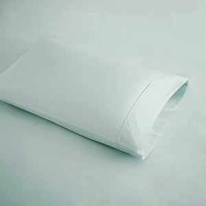 English Elm 4 Piece Cal King 600 Thread Count Sateen Cotton Blend Cooling Sheet Set for Hot Sleepers Seafoam B035P529118