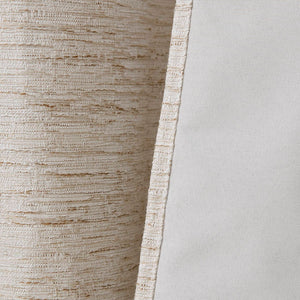 English Elm 2 Jacquard Woven Blackout Curtain Panels Polyester Textured Drapes for Bedroom Neutral B035P529143