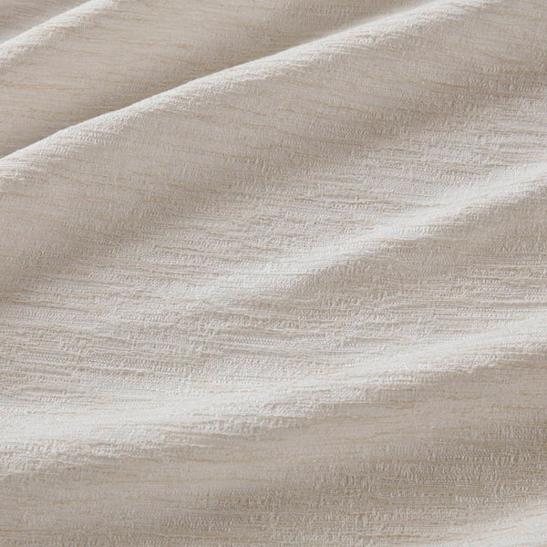 English Elm 2 Jacquard Woven Blackout Curtain Panels Polyester Textured Drapes for Bedroom White B035P529144