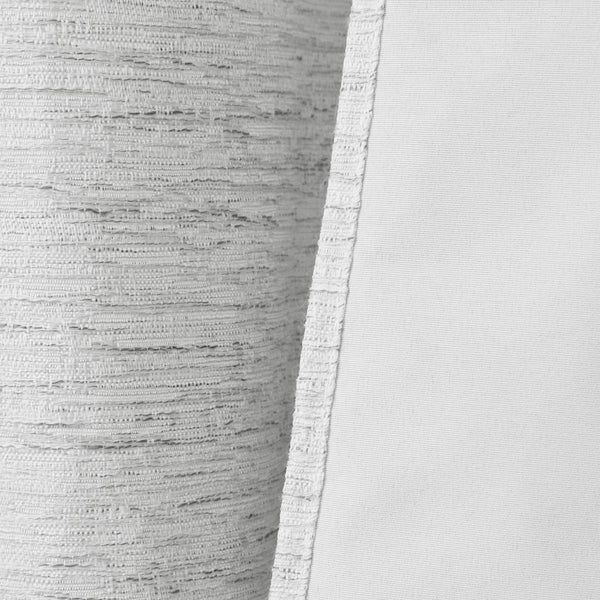 English Elm 2 Jacquard Woven Blackout Curtain Panels Polyester Textured Drapes for Bedroom Grey B035P529145