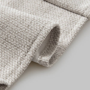 English Elm 1 Cordless Roman Shade Linen Textured Woven Fabric Room Darkening for Bedroom Grey B035P529162