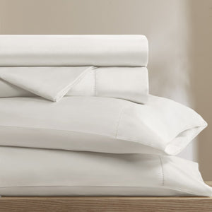 English Elm 5 Piece Split King Supima Cotton Sheet Set Sateen Weave Adjustable Bed Luxury B035P529181