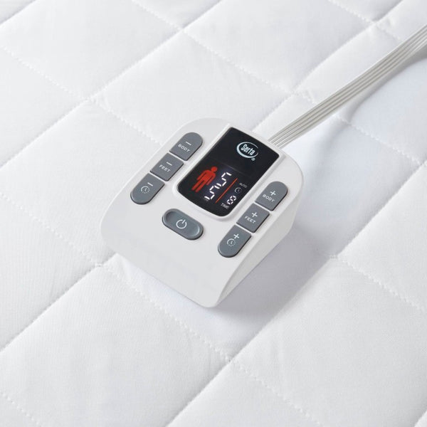 English Elm 1-Piece Full Microfiber Heated Mattress Pad with 10 Heat Settings and Auto Shut-Off Timer B035P549267