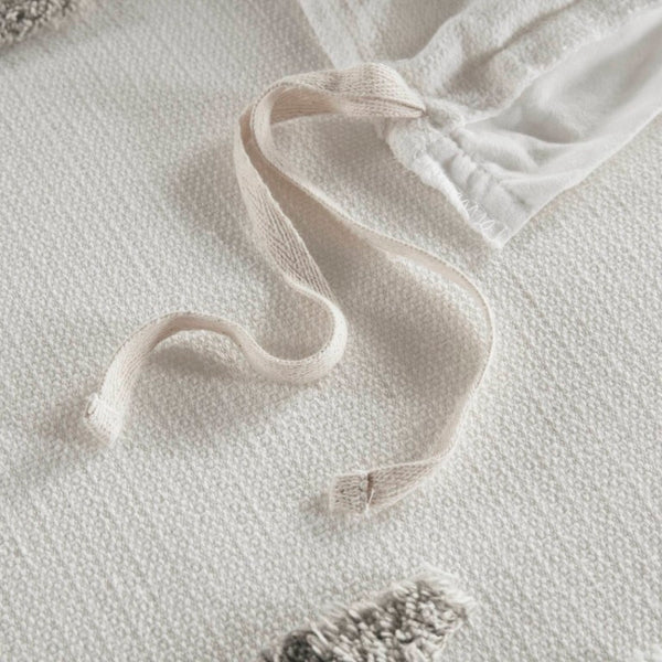 English Elm 3-Piece Tufted Chenille Duvet Cover Set Full Queen Cotton Blend Textured Bedding B035P549270
