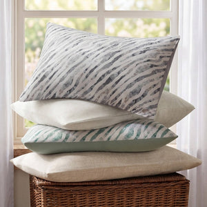 English Elm 7-Piece Full Comforter Set Marble Stripe Microfiber Bedding with Coordinated Sheets B035P549289