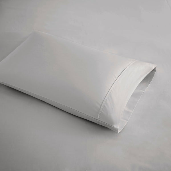English Elm 4-Piece Cal King Sateen Sheet Set Cooling Cotton Blend Deep Pocket Breathable Bedding Grey B035P549345