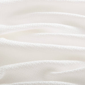 English Elm 1 King Egyptian Cotton Blanket Micro Herringbone Weave Breathable Oeko Tex Certified White B035P600744