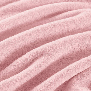 English Elm 8-Piece 800 GSM Long-Staple Cotton Towel Set Plush Absorbent Antimicrobial Bath Linen Pink B035P600836