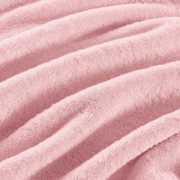 English Elm 8-Piece 800 GSM Long-Staple Cotton Towel Set Plush Absorbent Antimicrobial Bath Linen Pink B035P600836