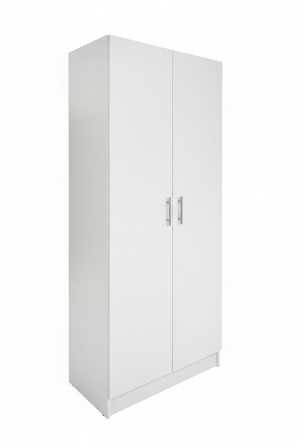 English Elm Modex Slim Vertical Melamine Tower Cabinet with Adjustable Shelves for Garage or Office B040P474699