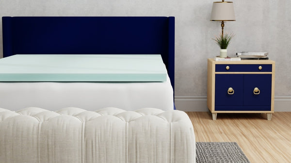 English Elm Omne Sleep Plush King Mattress Topper 3 Inch Cooling Memory Foam Pressure Relief B04777712