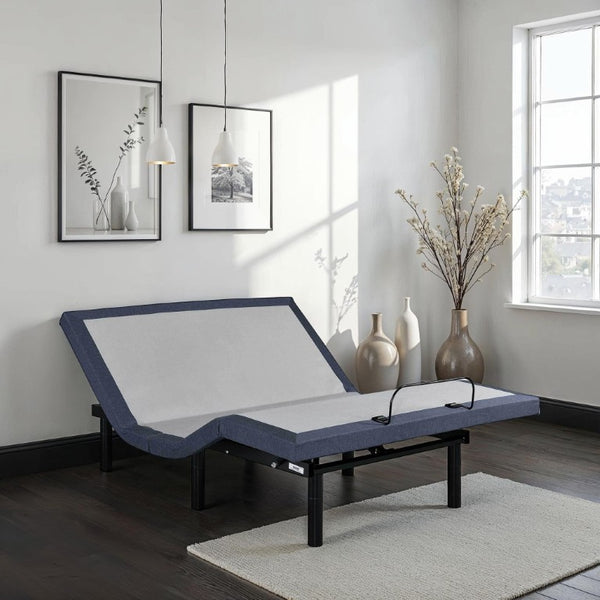 English Elm Queen Adjustable Base with Wireless Remote Zero Gravity Incline and Programmable Memory California King Head and Foot Adjustment with Vibration B047P296271