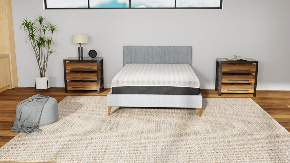 English Elm Copper Infused Plush Hybrid Mattress with Cooling Foam and Pocketed Coil Support B047P300737