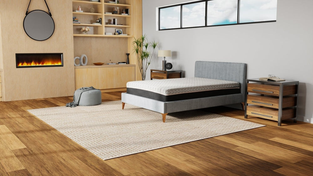 English Elm Copper Infused Plush Hybrid Mattress with Cooling Foam and Pocketed Coil Support B047P300737