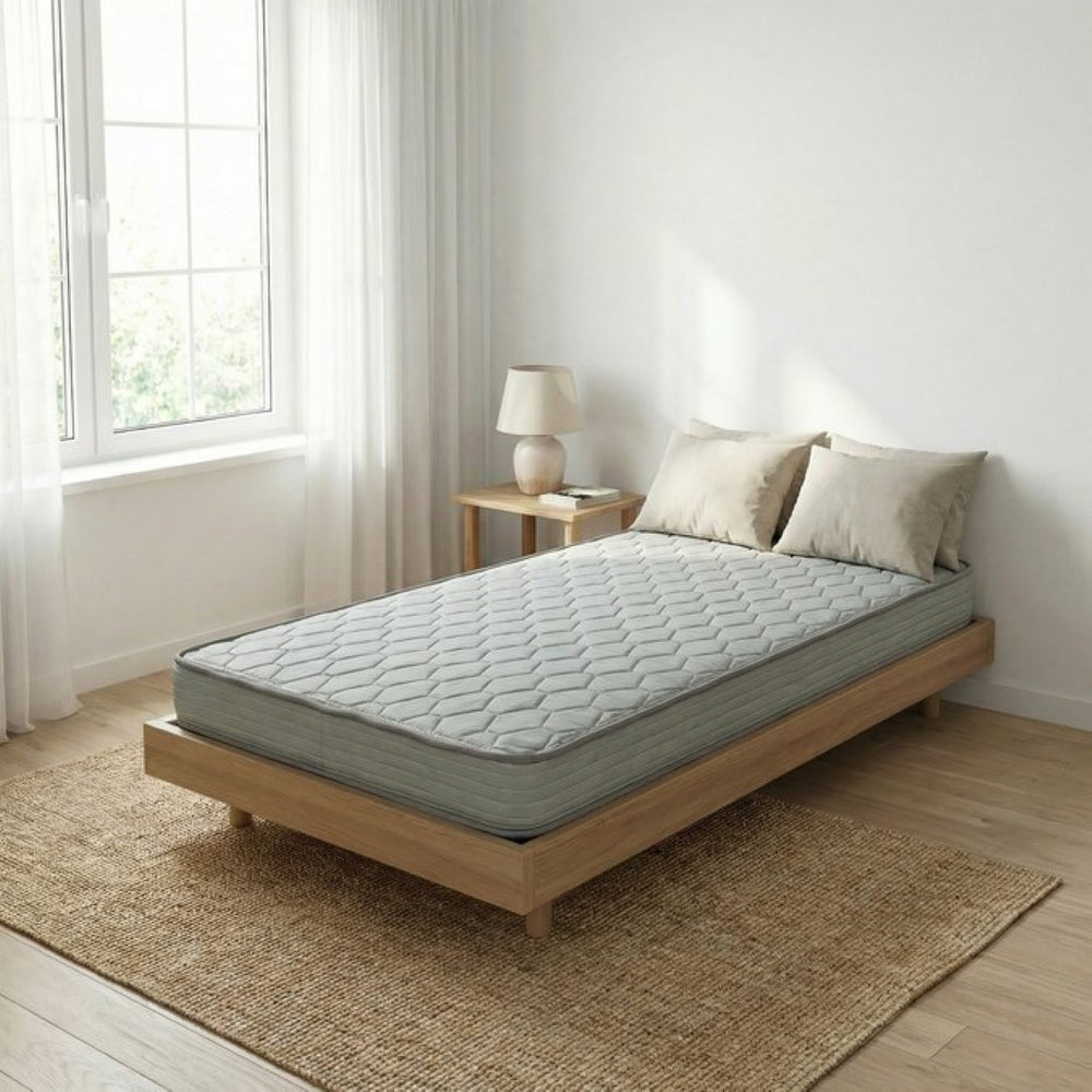 English Elm Foam and Bonnell Spring Full Mattress Firm Support for Guest or Kids Bedroom B047P320262