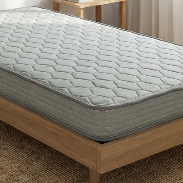 English Elm Foam and Bonnell Spring Full Mattress Firm Support for Guest or Kids Bedroom B047P320262