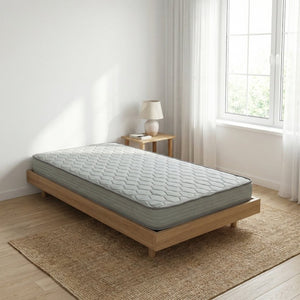 English Elm Foam and Bonnell Spring Full Mattress Firm Support for Guest or Kids Bedroom B047P320262