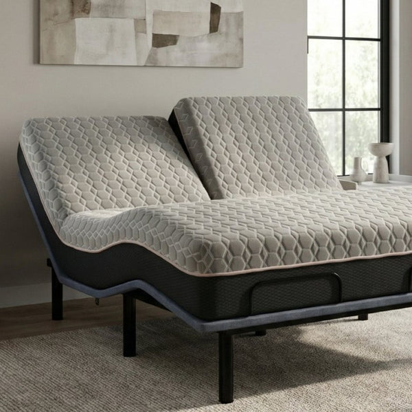 English Elm Copper Infused Split Head King Hybrid Mattress with Cooling Foam and Pocketed Coils B047P475473