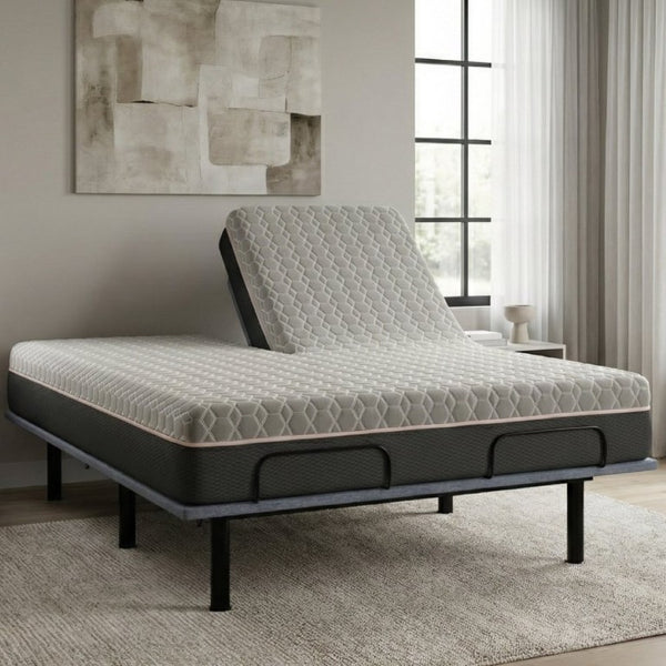 English Elm Copper Infused Split Head King Hybrid Mattress with Cooling Foam and Pocketed Coils B047P475473