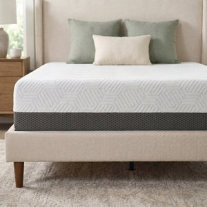 English Elm 12 Inch Gel Infused Memory Foam Twin XL Mattress with Phase Change Cooling Cover B047P532968