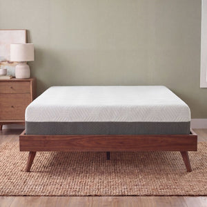 English Elm 10 Inch Full Gel Memory Foam Mattress with Cooling Cover and Medium Firm Support B047P532994