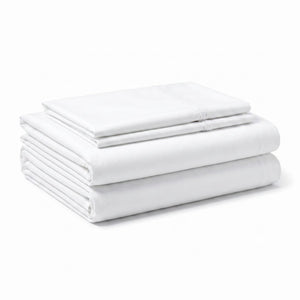 English Elm 4-piece Bamboo Rayon Twin Sheet Set Cooling Hypoallergenic Silky Moisture Wicking Bedding White B047P536352