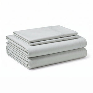 English Elm 4-Piece Bamboo Rayon Sheet Set Hypoallergenic Cooling Silky Soft Bedding for Twin XL Pewter B047P538296