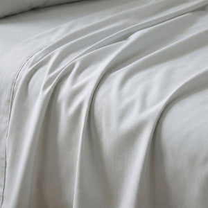 English Elm 4-Piece Bamboo Rayon Sheet Set Hypoallergenic Cooling Silky Soft Bedding for Twin XL Pewter B047P538296