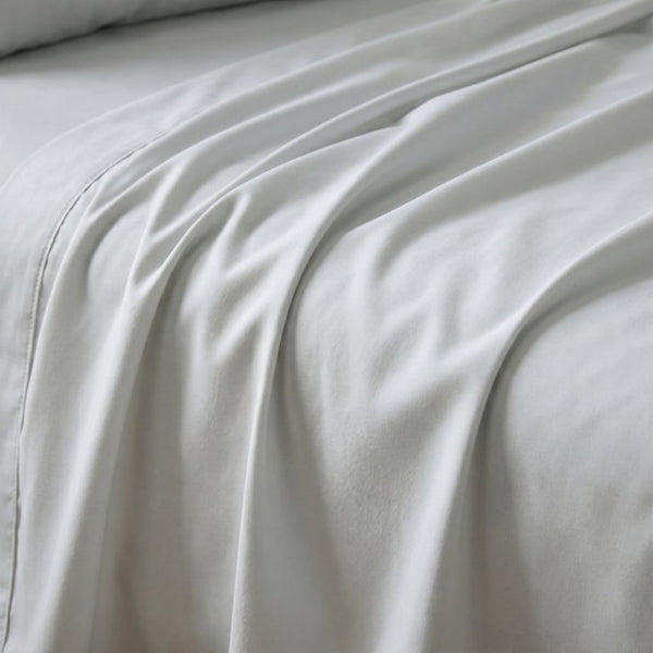 English Elm 4-Piece Bamboo Rayon Sheet Set Hypoallergenic Cooling Silky Soft Bedding for Twin XL Pewter B047P538296