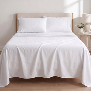 English Elm 4-Piece Bamboo Rayon Twin XL Sheet Set Cooling Hypoallergenic Soft Breathable Bedding B047P538307