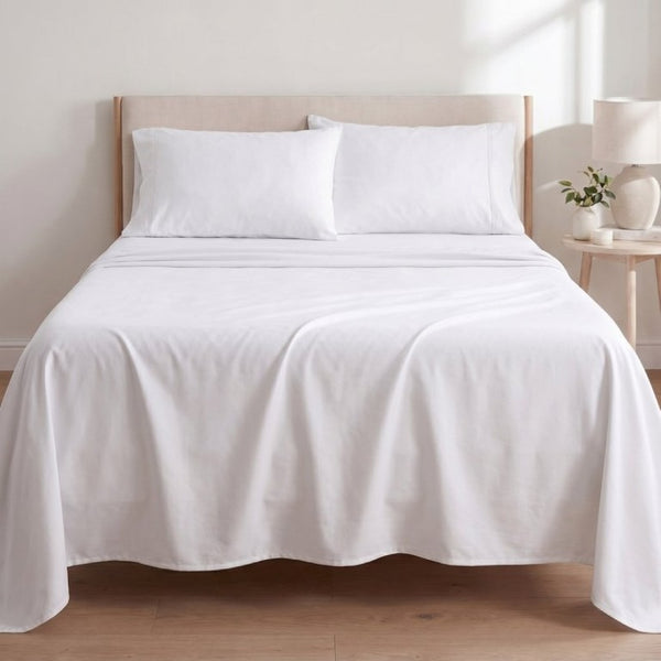 English Elm 4-Piece Bamboo Rayon Twin XL Sheet Set Cooling Hypoallergenic Soft Breathable Bedding B047P538307