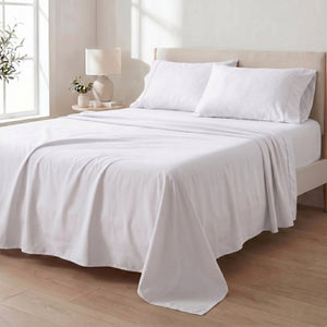 English Elm 4-Piece Bamboo Rayon Twin XL Sheet Set Cooling Hypoallergenic Soft Breathable Bedding B047P538307