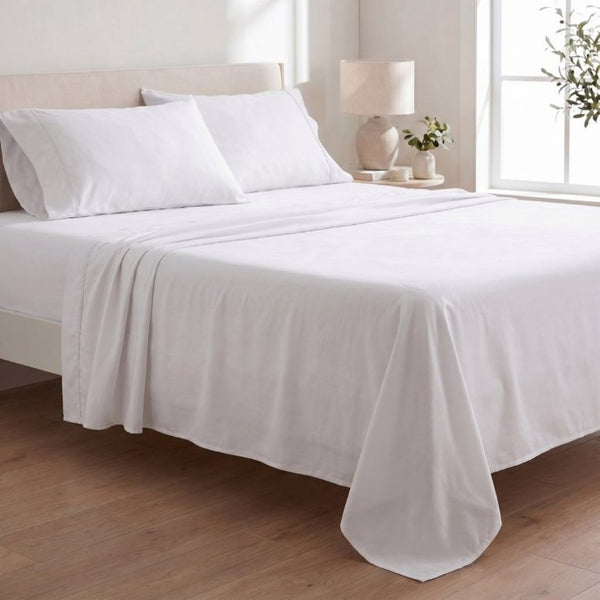 English Elm 4-Piece Bamboo Rayon Twin XL Sheet Set Cooling Hypoallergenic Soft Breathable Bedding B047P538307