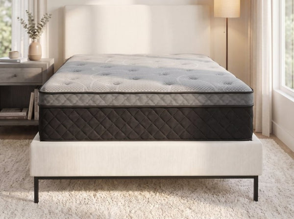 English Elm Hybrid 12 Inch Gel Foam Pocketed Coil Twin XL Mattress for Cool Pressure Relief Sleep B047P540431